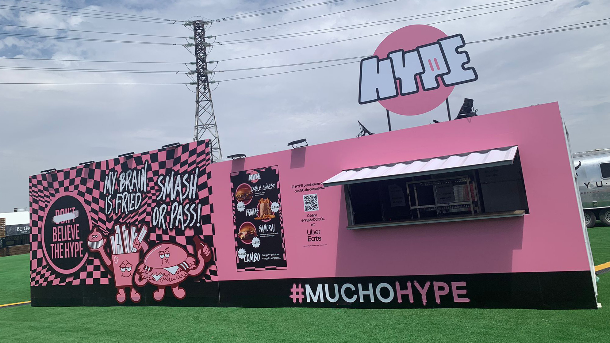 Hype. Foodtruck en el Madcool - Imagen 1